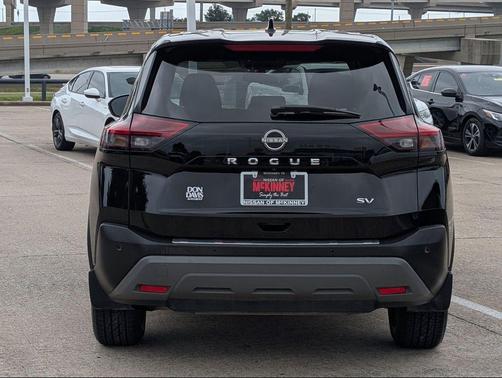 Super Black 2023 Nissan Rogue SV