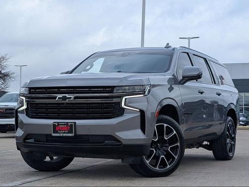 Satin Steel Metallic 2022 Chevrolet Suburban RST