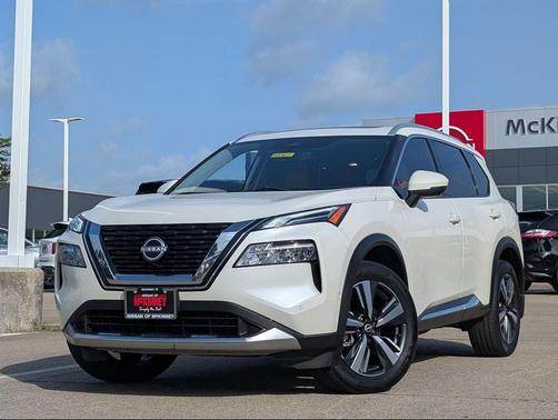 Pearl White Tricoat 2023 Nissan Rogue Platinum