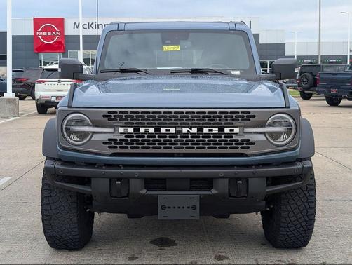 Azure Gray Metallic Tri-Coat 2023 Ford Bronco Badlands