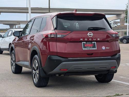 Scarlet Ember Tintcoat 2021 Nissan Rogue SV