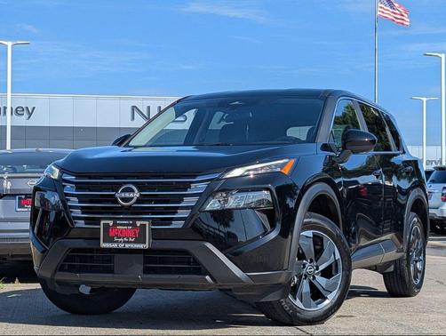 Super Black 2025 Nissan Rogue SV
