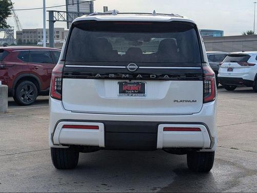 Aspen White Tricoat 2026 Nissan Armada Platinum