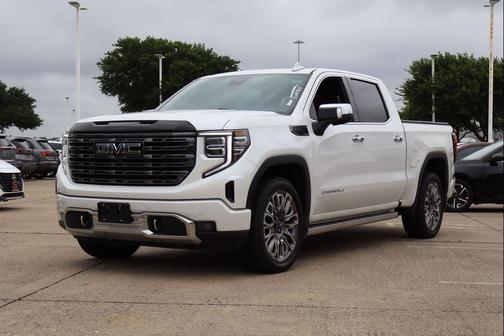 White Frost Tricoat 2025 GMC Sierra 1500 Denali Ultimate