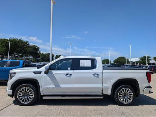 White Frost Tricoat 2025 GMC Sierra 1500 Denali Ultimate