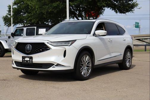 Platinum White Pearl 2022 Acura MDX Advance Package