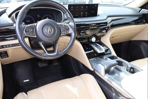 Platinum White Pearl 2022 Acura MDX Advance Package