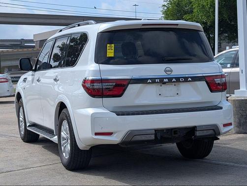 Aspen White Tricoat 2021 Nissan Armada SV 2WD