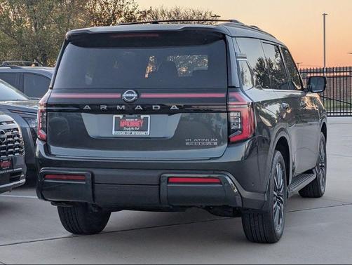 Gun/Super Black 2026 Nissan Armada Platinum Reserve