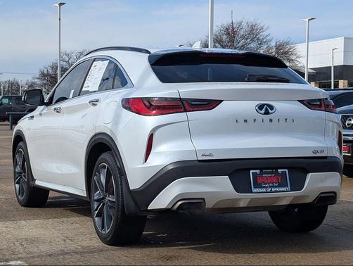 Radiant White 2023 INFINITI QX55 ESSENTIAL