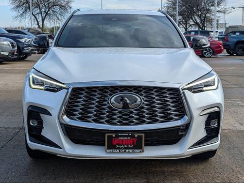 Radiant White 2023 INFINITI QX55 ESSENTIAL