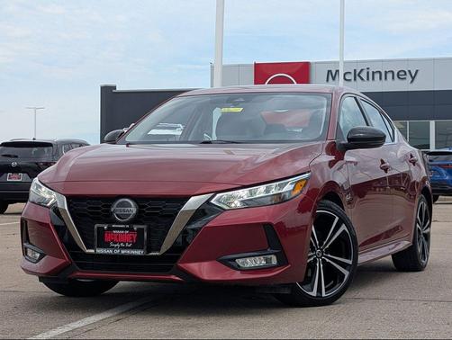 Scarlet Ember Tintcoat 2023 Nissan Sentra SR