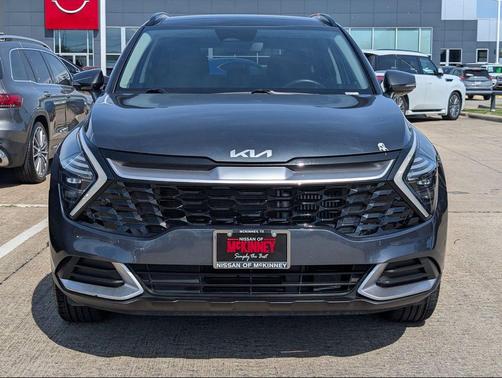 Gravity Gray 2024 Kia Sportage Hybrid EX