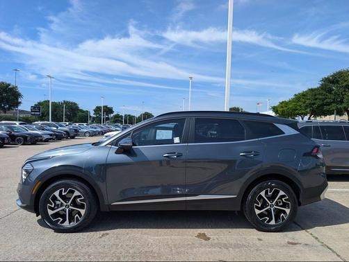Gravity Gray 2024 Kia Sportage Hybrid EX