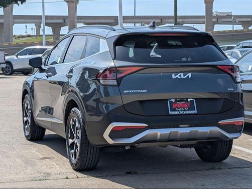 Gravity Gray 2024 Kia Sportage Hybrid EX