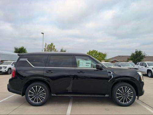 Super Black 2026 Nissan Armada Platinum Reserve