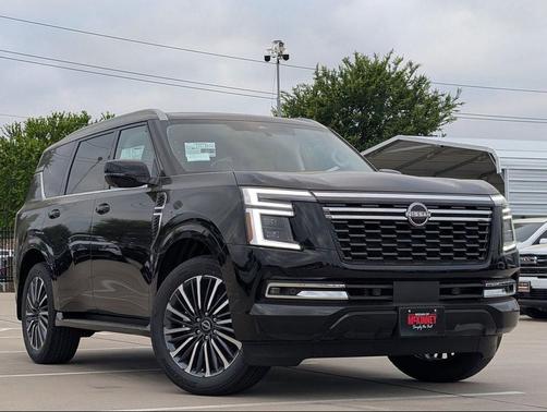 Super Black 2026 Nissan Armada Platinum Reserve