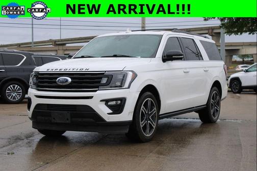 Star White Metallic Tri-Coat 2021 Ford Expedition Max Limited