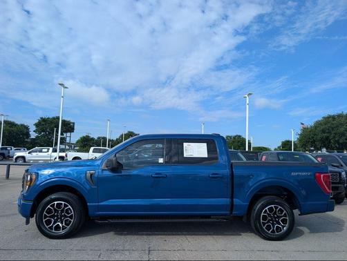 Atlas Blue Metallic 2023 Ford F-150 XLT
