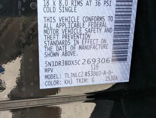 2025 Nissan Pathfinder SV FWD