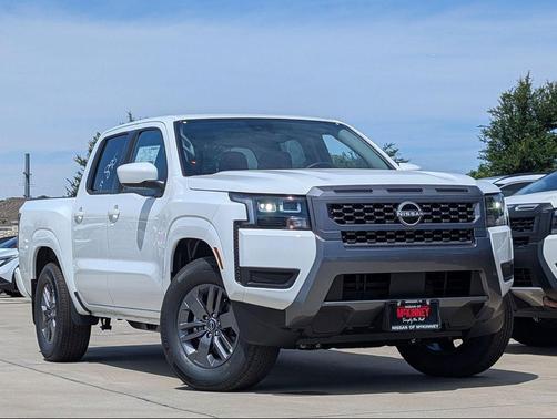 Glacier White 2026 Nissan Frontier SV