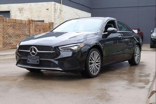 Black 2025 Mercedes-Benz CLA 250 Base