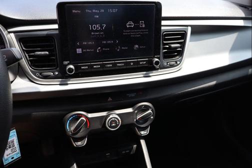 Aurora Black 2023 Kia Rio S