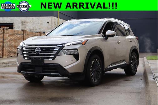 Champagne Silver Metallic 2024 Nissan Rogue Platinum