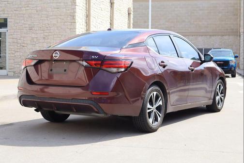 Rosewood Metallic 2023 Nissan Sentra SV