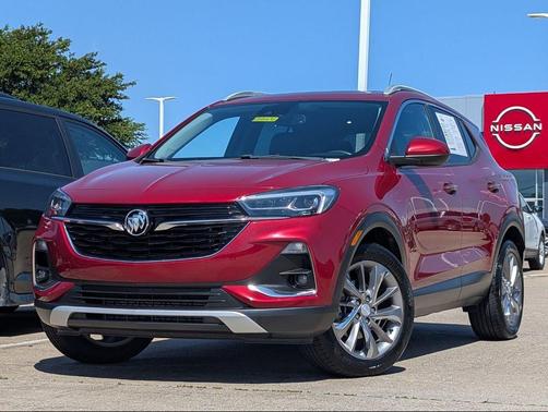 Chili Red Metallic 2020 Buick Encore GX Essence