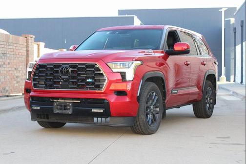 Supersonic Red 2024 Toyota Sequoia Platinum