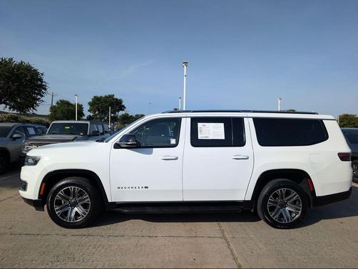 Bright White 2024 Jeep Wagoneer L Series II 4x2
