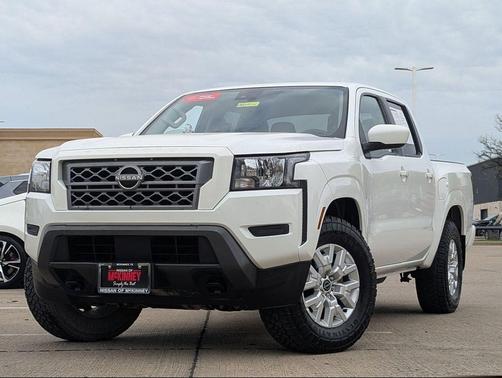 Glacier White 2023 Nissan Frontier SV
