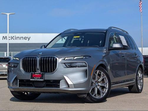 Skyscraper Grey Metallic 2024 BMW X7 xDrive40i