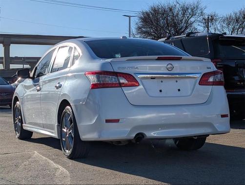 Aspen White 2015 Nissan Sentra SR