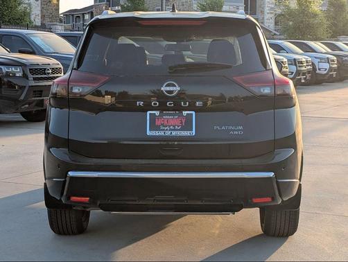 Super Black 2026 Nissan Rogue Platinum