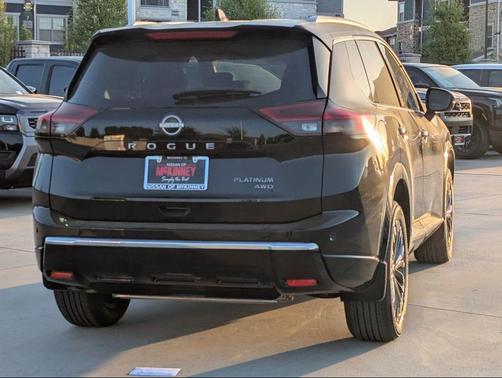 Super Black 2026 Nissan Rogue Platinum