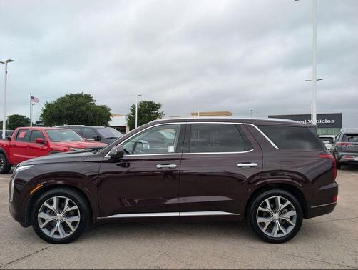 Sierra Burgundy 2021 Hyundai PALISADE Limited