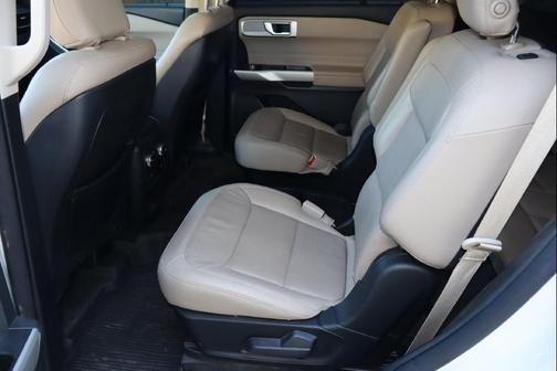 Star White Metallic Tri-Coat 2020 Ford Explorer Limited