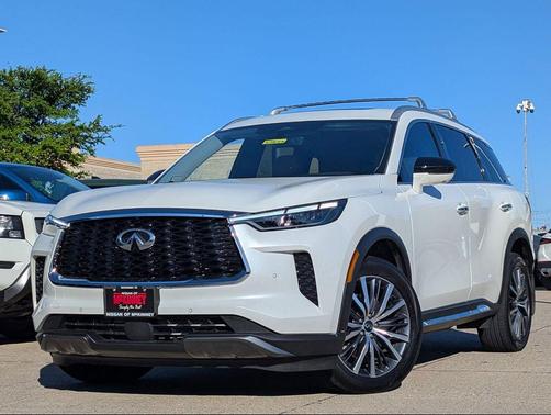 Majestic White 2025 INFINITI QX60 SENSORY