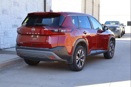 Scarlet Ember Tintcoat 2023 Nissan Rogue SV