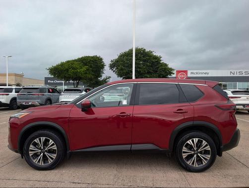 Scarlet Ember Tintcoat 2023 Nissan Rogue SV