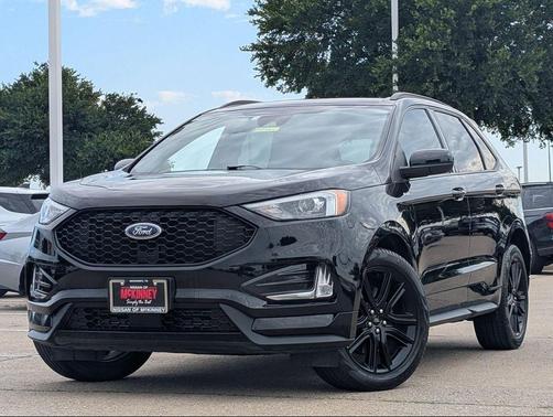 Agate Black Metallic 2024 Ford Edge ST Line