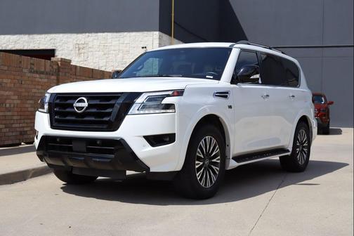 Aspen White TriCoat Pearl 2022 Nissan Armada SL 2WD