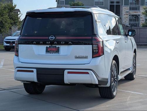 Everest White Pearl Tricoat 2026 Nissan Armada Platinum Reserve