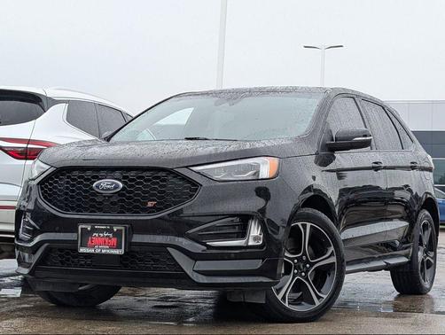 Agate Black Metallic 2019 Ford Edge ST