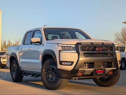 Glacier White 2026 Nissan Frontier PRO-X