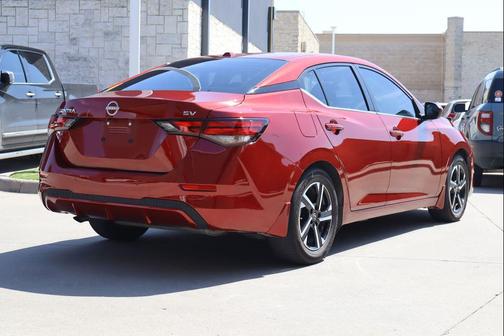 Scarlet Ember Tintcoat 2024 Nissan Sentra SV