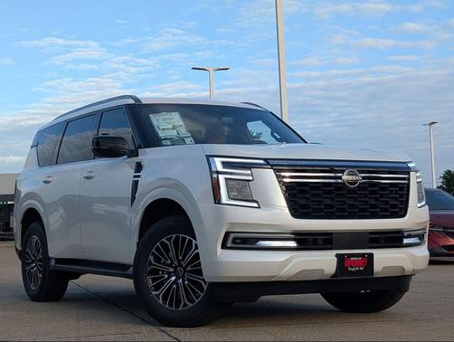 Aspen White Tricoat 2026 Nissan Armada SL