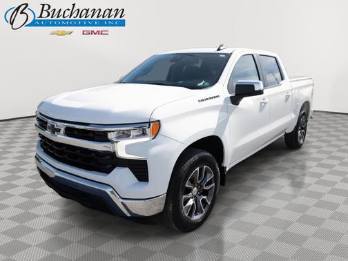 Summit White 2023 Chevrolet Silverado 1500 LT